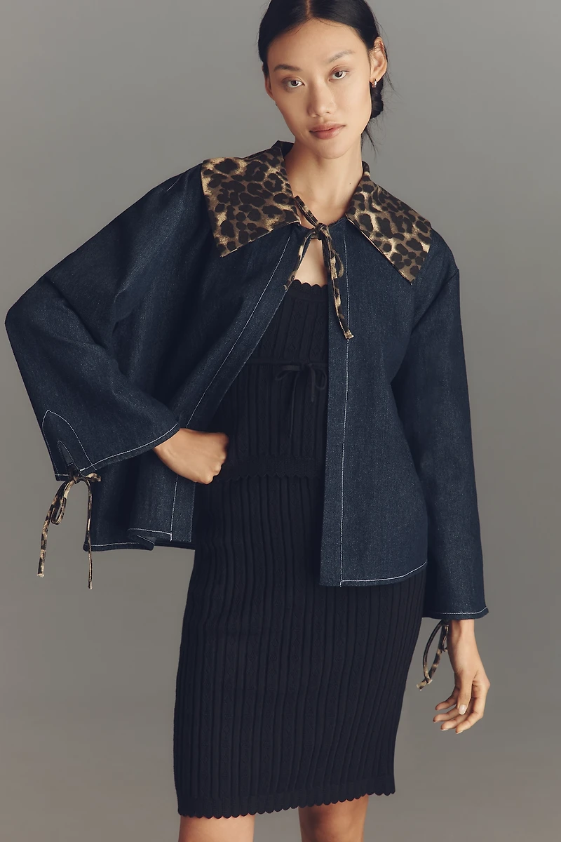 Maeve Denim Boxy Jacket