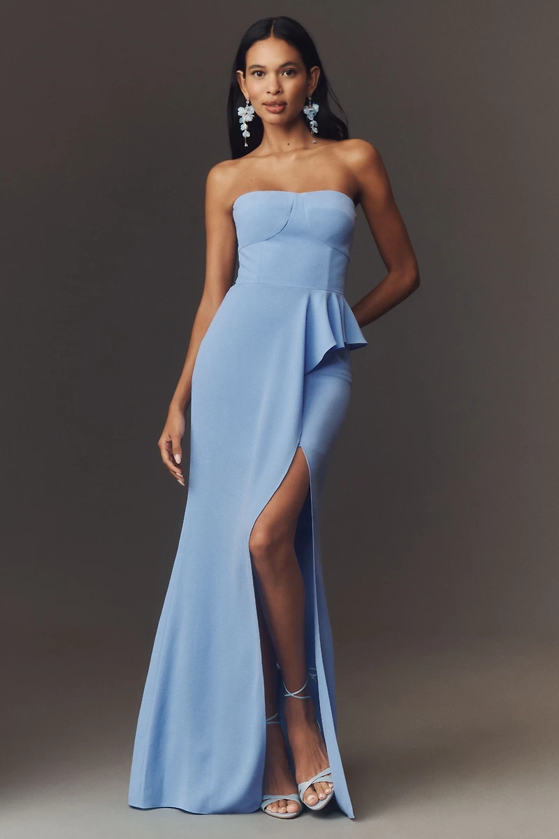 Dress The Population Kai Crepe Maxi