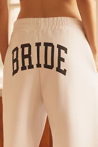 By Anthropologie Weddings Bride Jogger Sweatpants