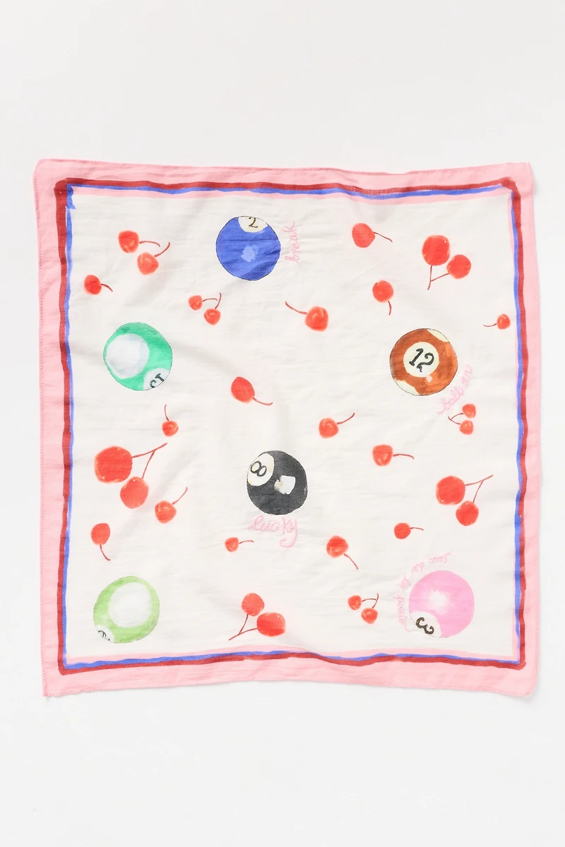 Maeve Printed Bandana Scarf