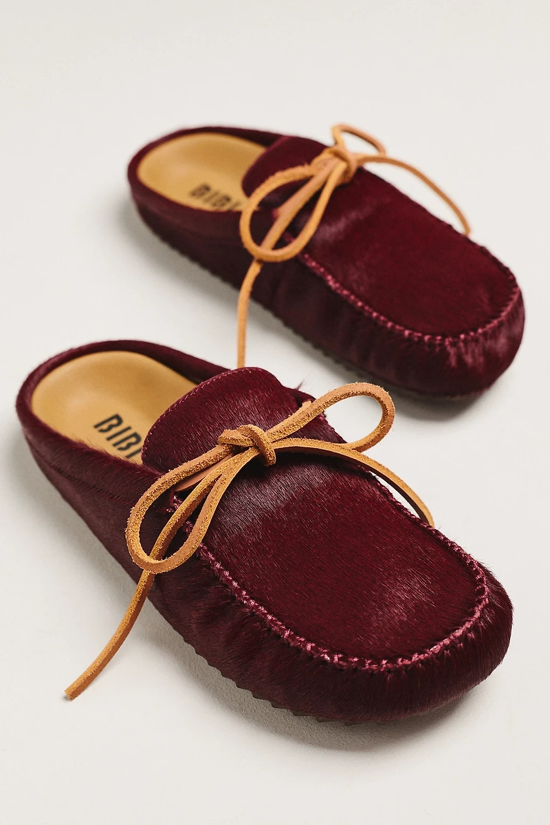 Bibi Lou Moc Slide Flats