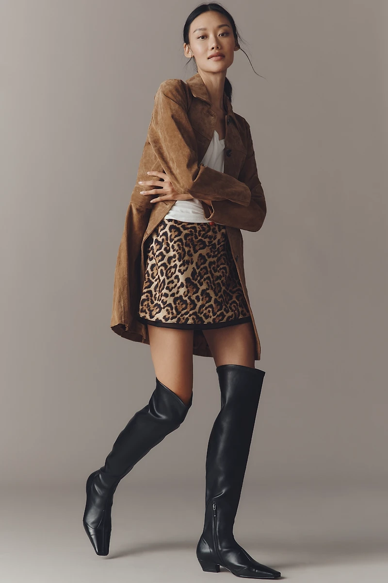 Lola Cruz Stretch Over-The-Knee Boots