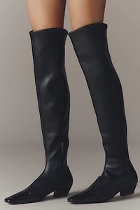 Lola Cruz Stretch Over-The-Knee Boots