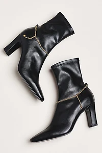 Lola Cruz Pointed Toe Ankle Boots