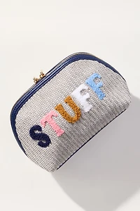 Shiraleah Stuff Knit Zip Pouch 