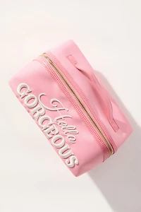 Shiraleah Hello Gorgeous Cosmetic Zip Pouch