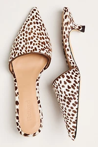 Flattered Noomi Mule Kitten Heels