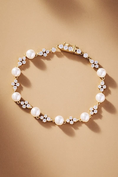 NADRI Venus Pearl Line Bracelet