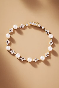 NADRI Venus Pearl Line Bracelet