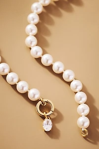 NADRI Poppy Pearl Charm Necklace