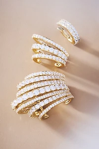 NADRI Glam Slam Ear Cuffs, Set of 3