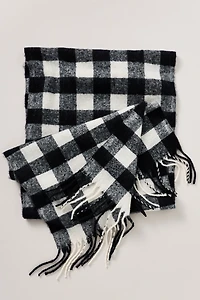 Maeve Brushed Gingham Scarf