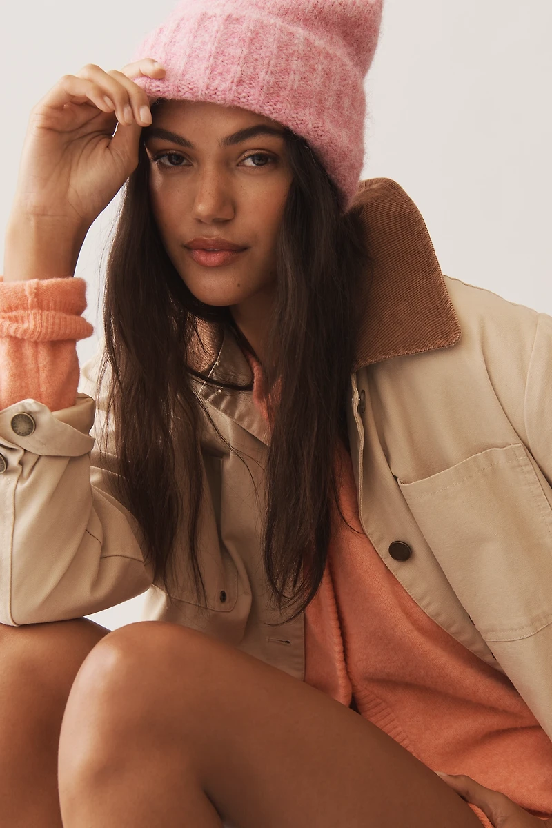 By Anthropologie Ribbed Knit Beanie