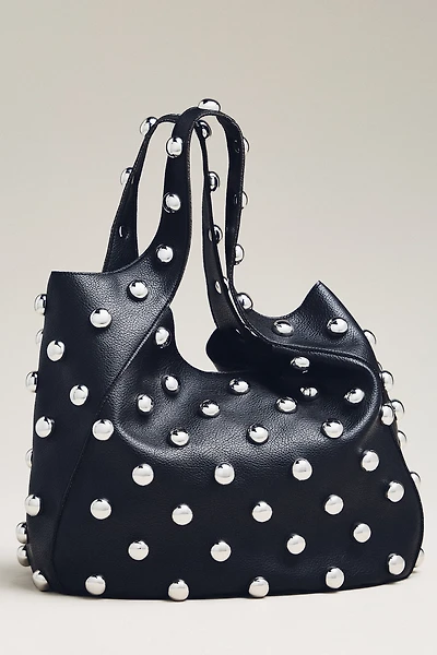 The Sonia Medium Slouchy Studded Tote Bag