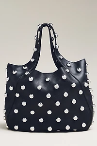 The Sonia Medium Slouchy Studded Tote Bag
