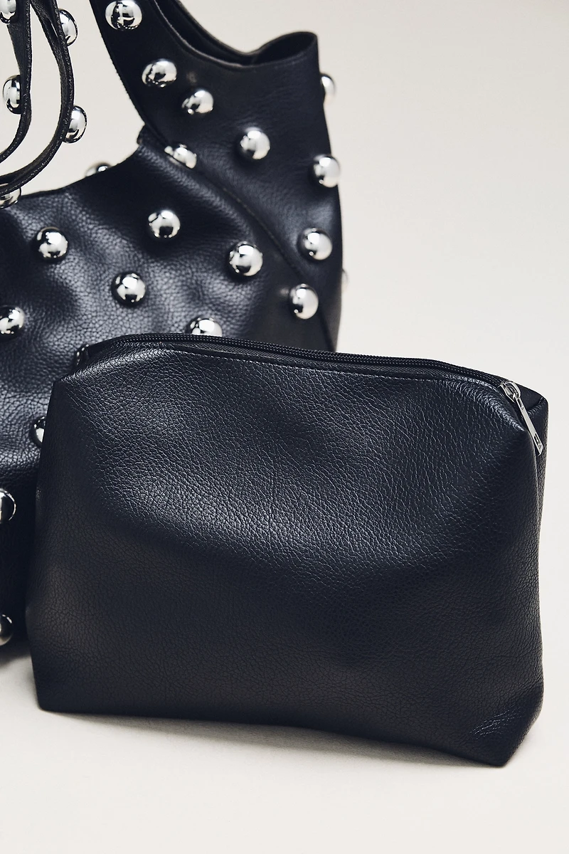 The Sonia Medium Slouchy Studded Tote Bag