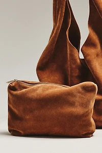 Knotted Suede Tote