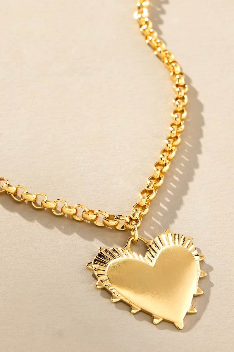 Hart Heart of Gold Pendant Necklace