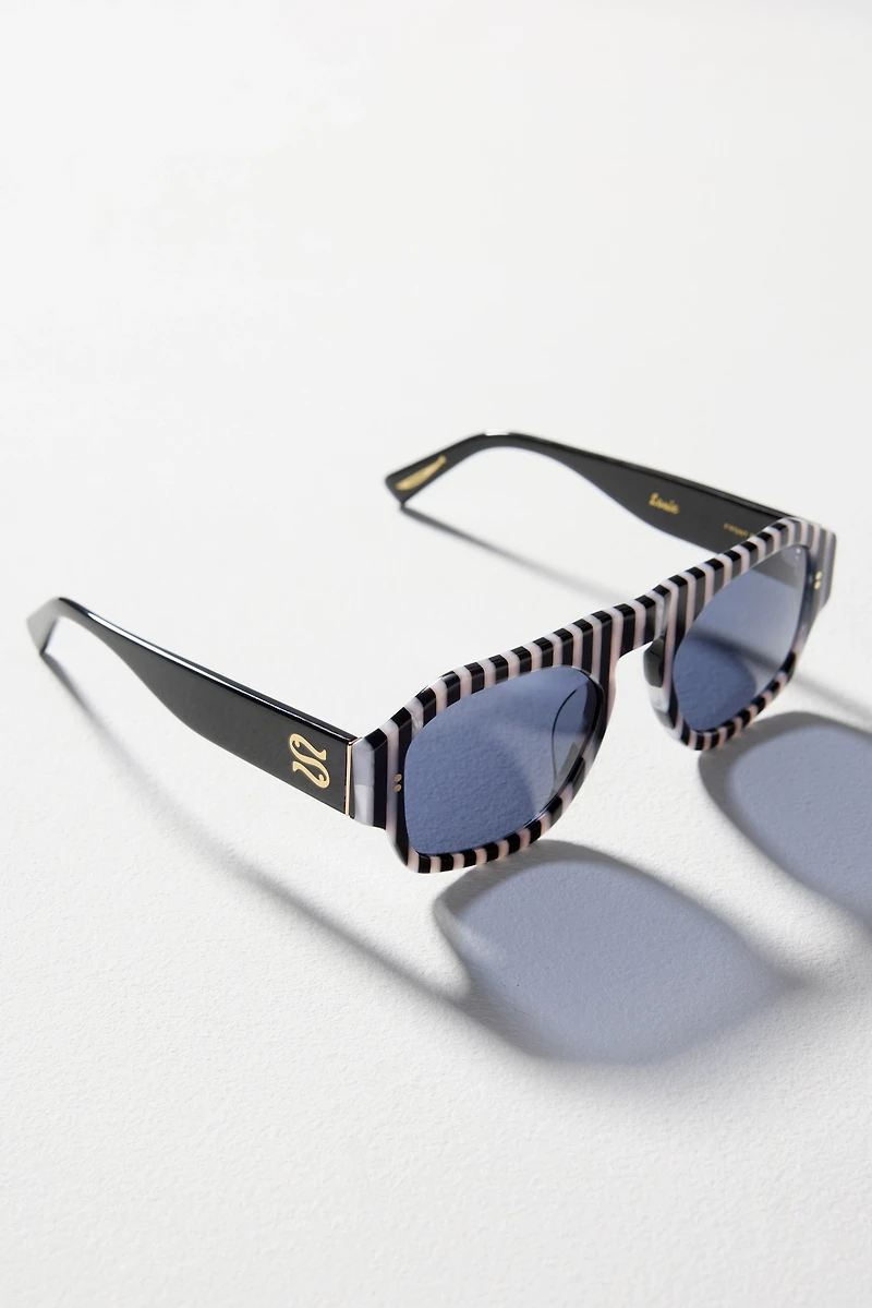 Sardine Front Row Round Sunglasses