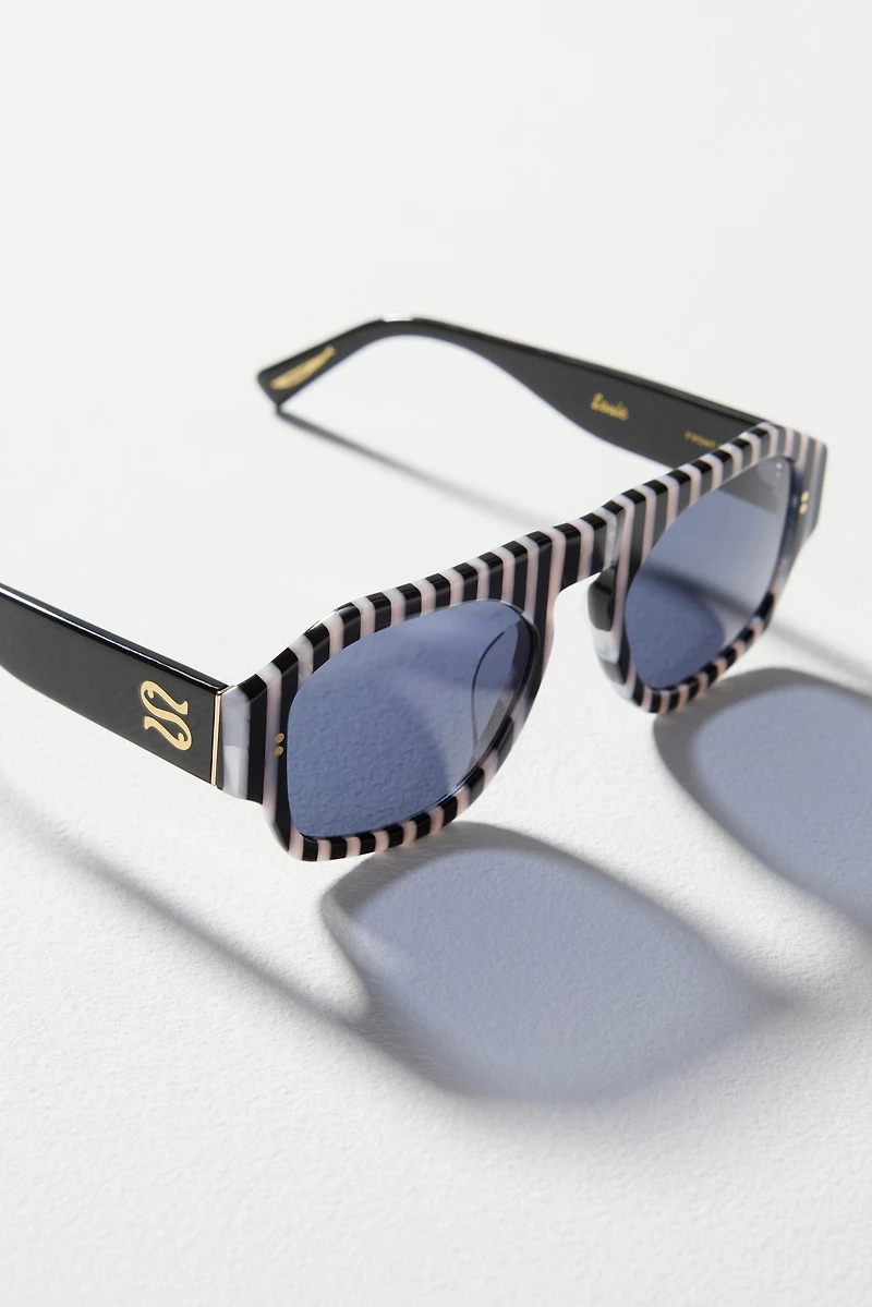 Sardine Front Row Round Sunglasses