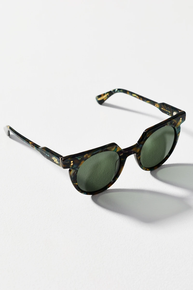 Sardine Abalone Rizz Round Sunglasses