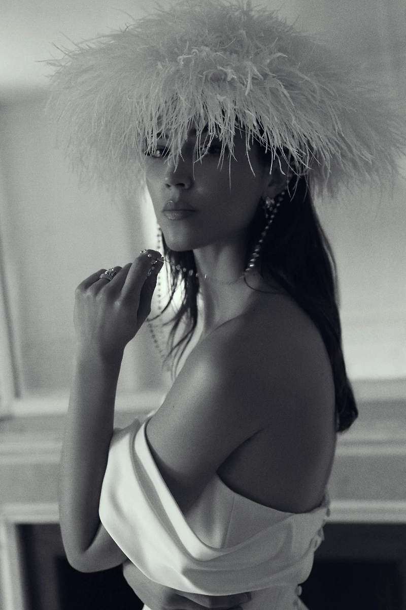 Gaios Seraphina Feather Hat
