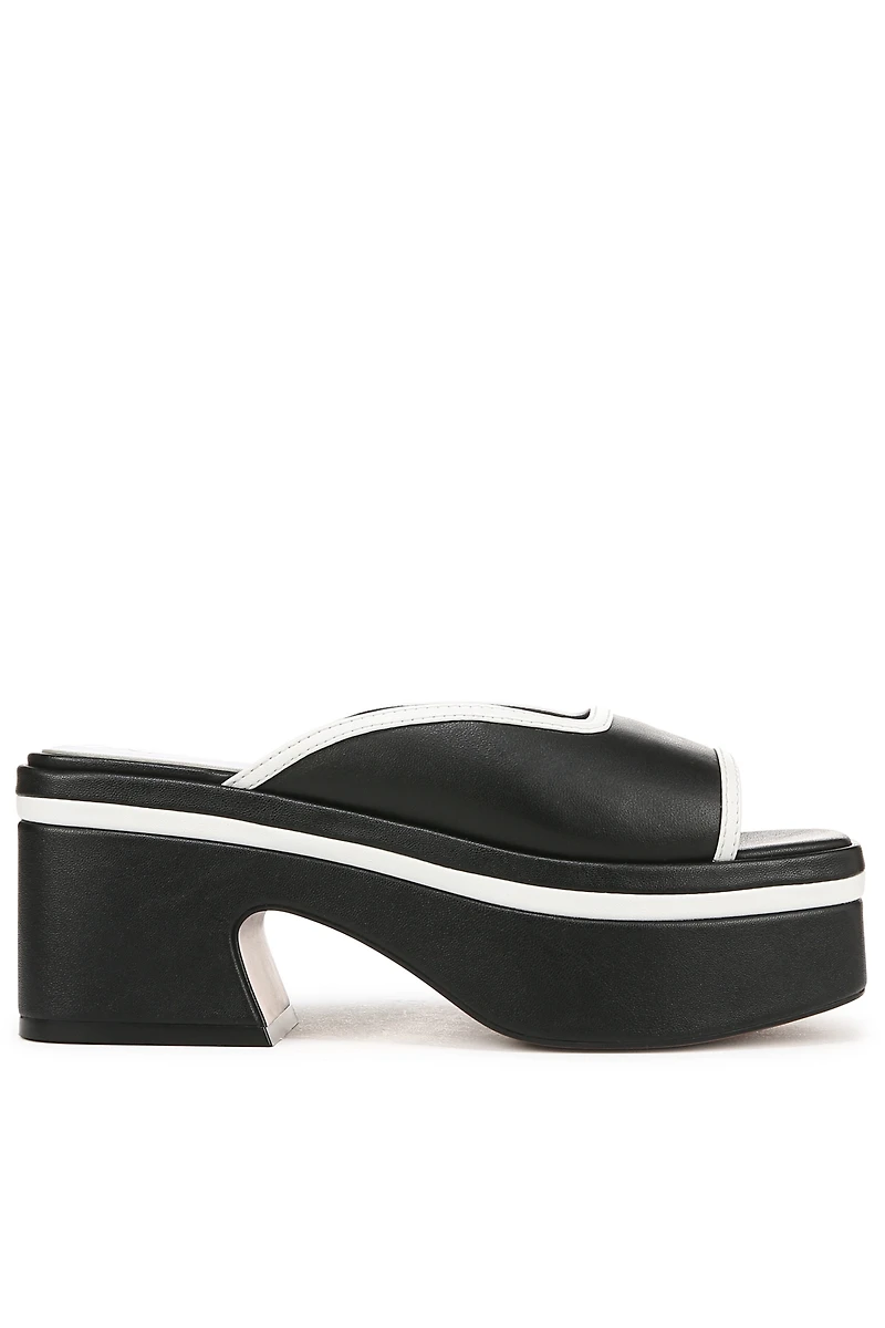 Sarto Fernanda Platform Slide Sandals