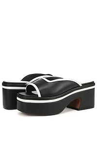Sarto Fernanda Platform Slide Sandals