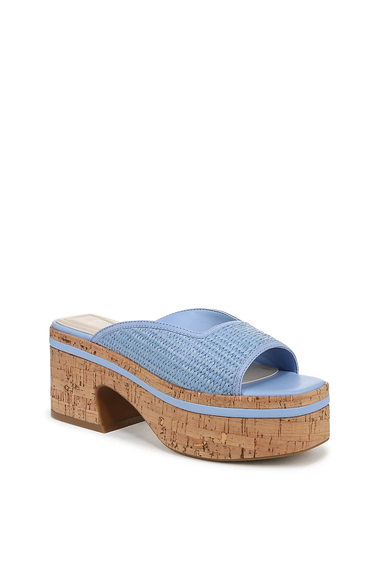 Sarto Fernanda 3 Platform Slide Sandals