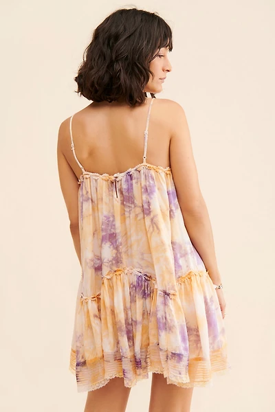 Tie-Dye Lace Dress