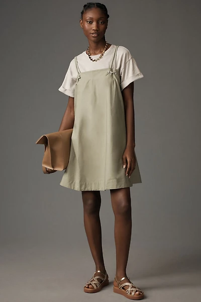 Rope-Strap Swing Tank Dress