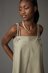 Rope-Strap Swing Tank Dress