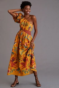 FARM Rio One-Shoulder Maxi Dress