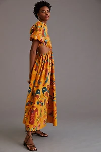 FARM Rio One-Shoulder Maxi Dress
