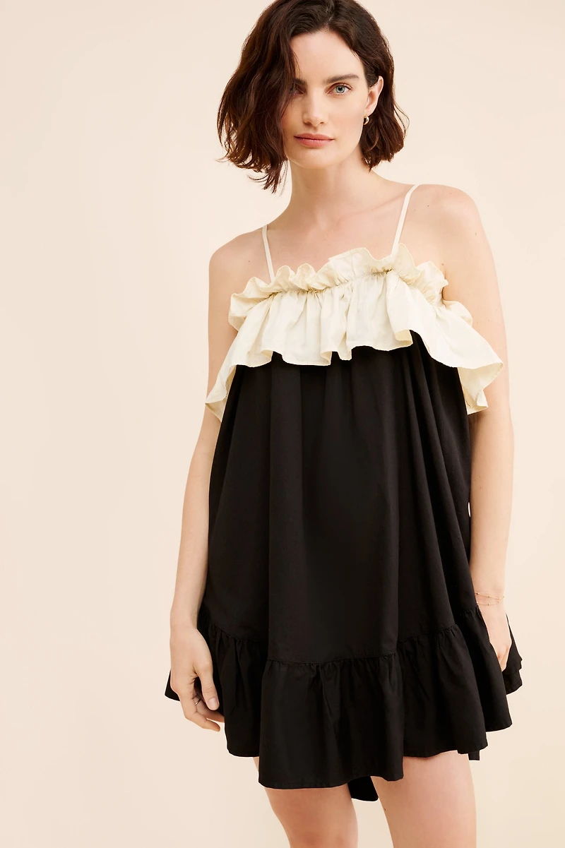The Ruffle Swing Mini Dress