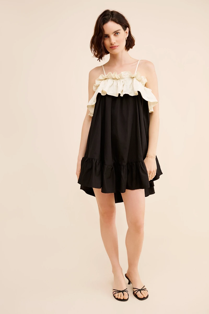 The Ruffle Swing Mini Dress