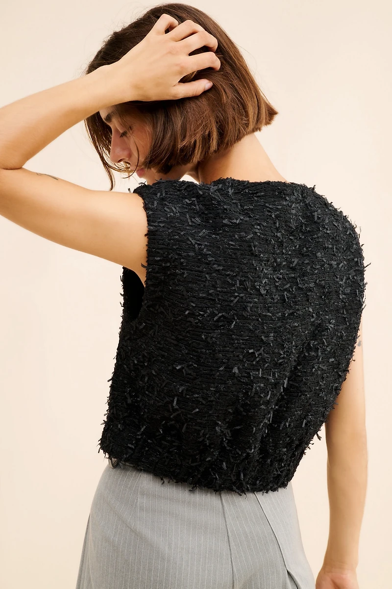 ASTR the Label Pedrine Wool Blend Vest