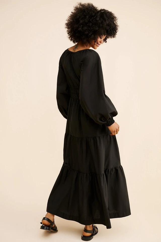 the somerset maxi dress long sleeve chiffon edition Buy Anthropologie White The Somerset Maxi Dress: Long-Sleeve Chiffon Edition from Next USA