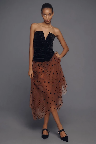Maeve Sheer Tulle Maxi Skirt
