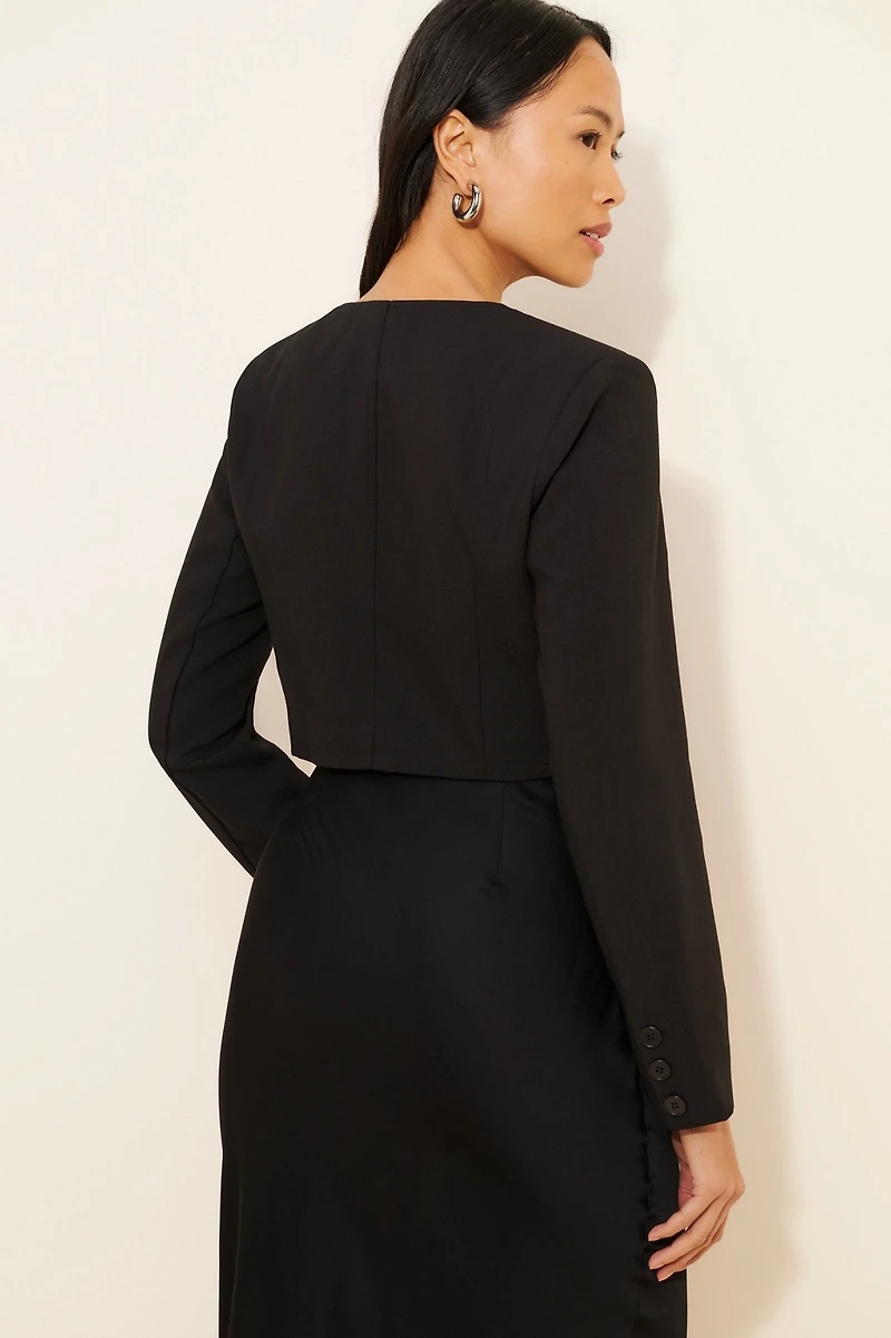 Line + Dot Tate Rhinestone Blazer
