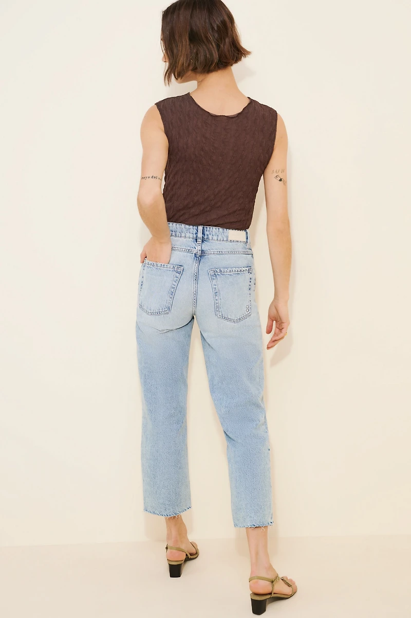 Icon Denim Jill Straight Leg Jeans