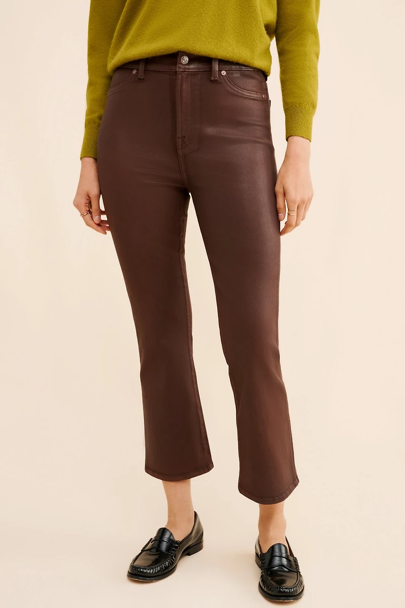 7 For All Mankind High Waisted Slim Kick Flare Jeans