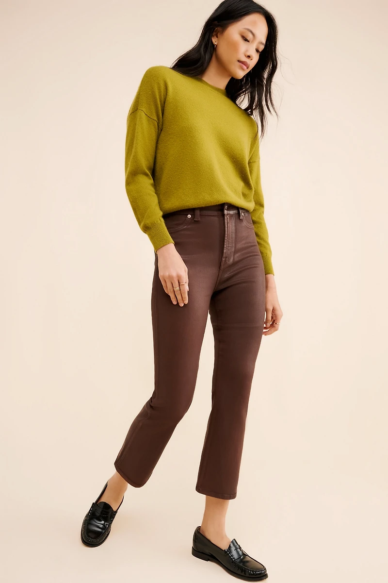 7 For All Mankind High Waisted Slim Kick Flare Jeans