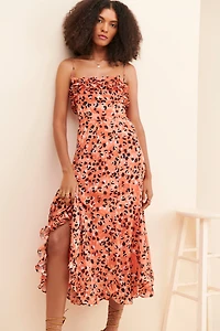 Hutch Ruffle Midi Dress