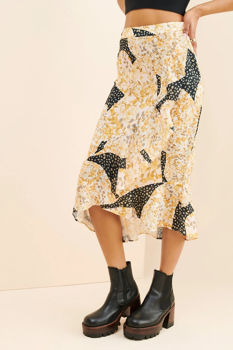 Greylin Becca Ruffled Skirt