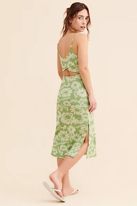 Damson Madder Verity Jacquard Midi Dress