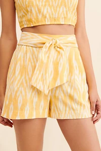 Saylor Eliah Printed Shorts