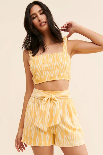 Saylor Eliah Printed Shorts