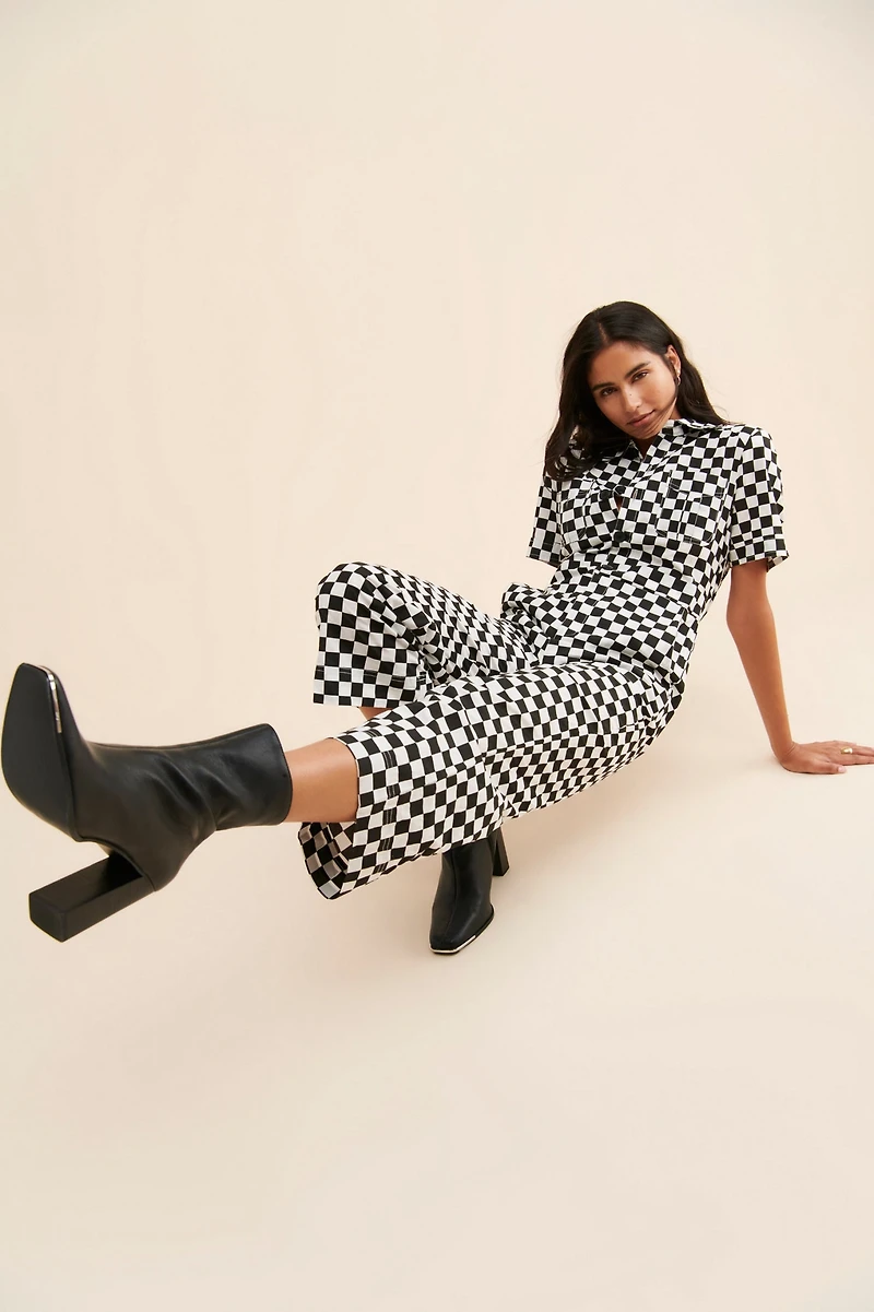 Saint Geraldine Marrs Checkered Coveralls