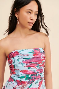 Hutch Icy Garden Floral Hi-Low Dress